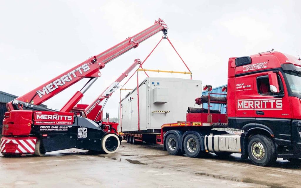 Machinery Movers - Heavy lifting